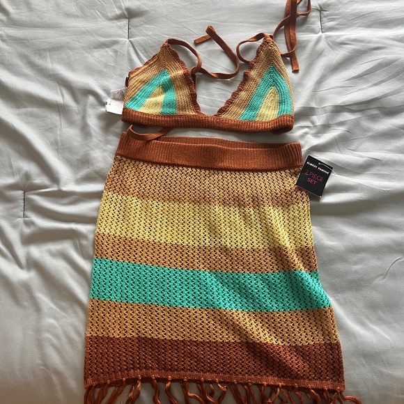 Multicolor 2-piece beach set - Picture 1 of 1